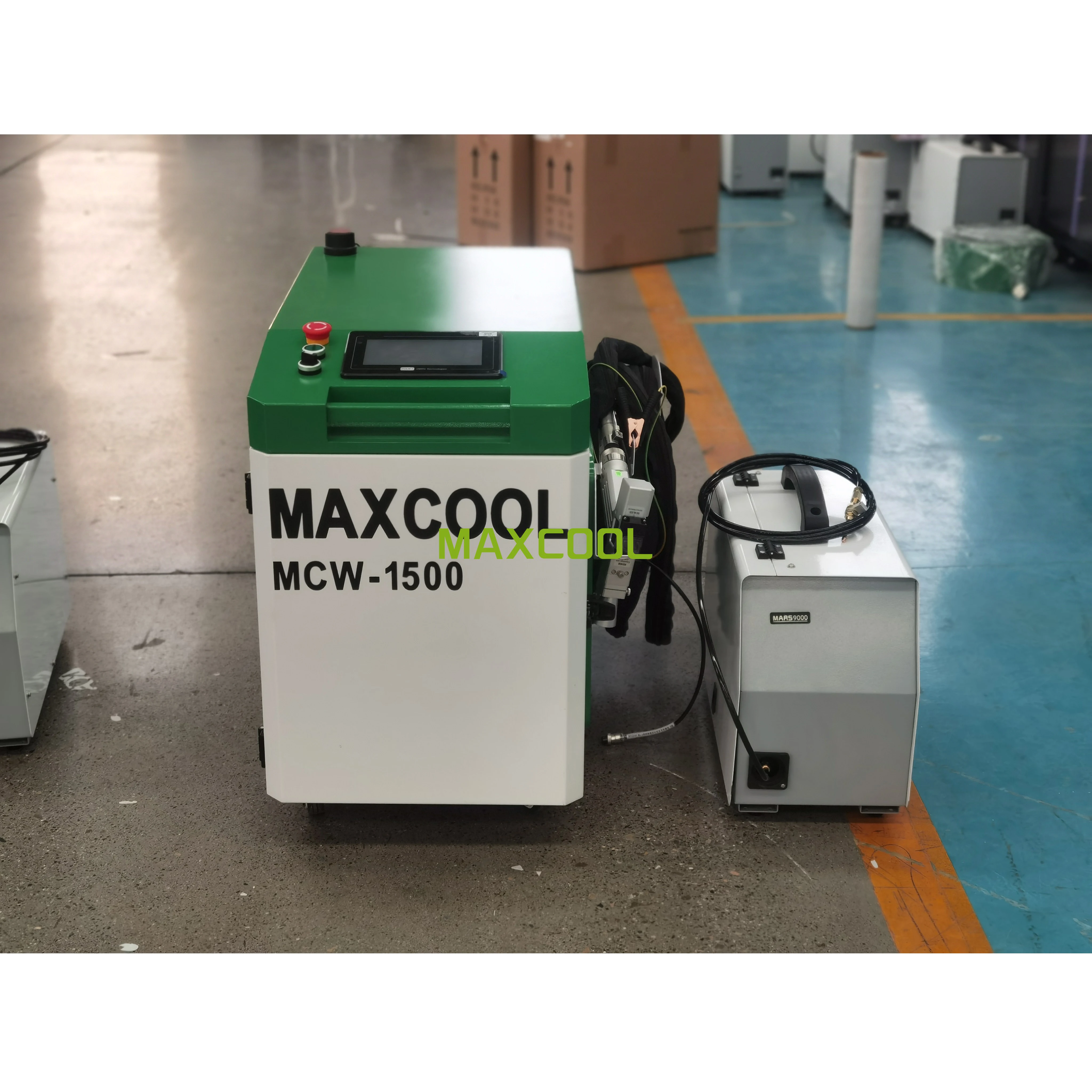 

Maxcool 1500W 1000W 2000W Portable Laser Rust Remover Dust Old Paint Laser Cleaner Hand Held Fiber Laser Welding Machine 3IN1