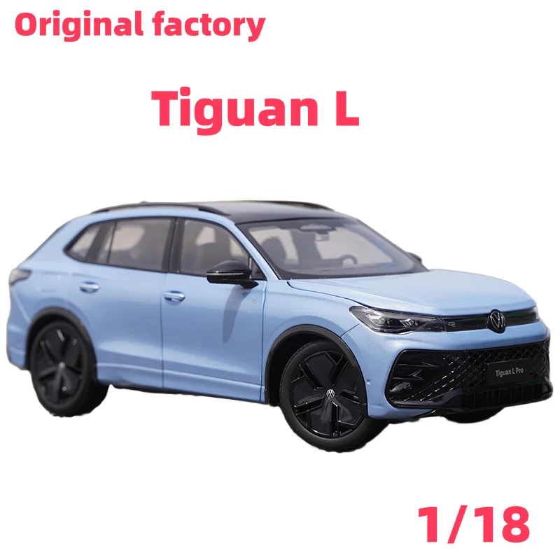 

Оригинальная заводская модель автомобиля из сплава VW Tiguan L Pro R-Line 1:18, игрушка для мальчиков, детский подарок, коллекционное украшение для взрослых.