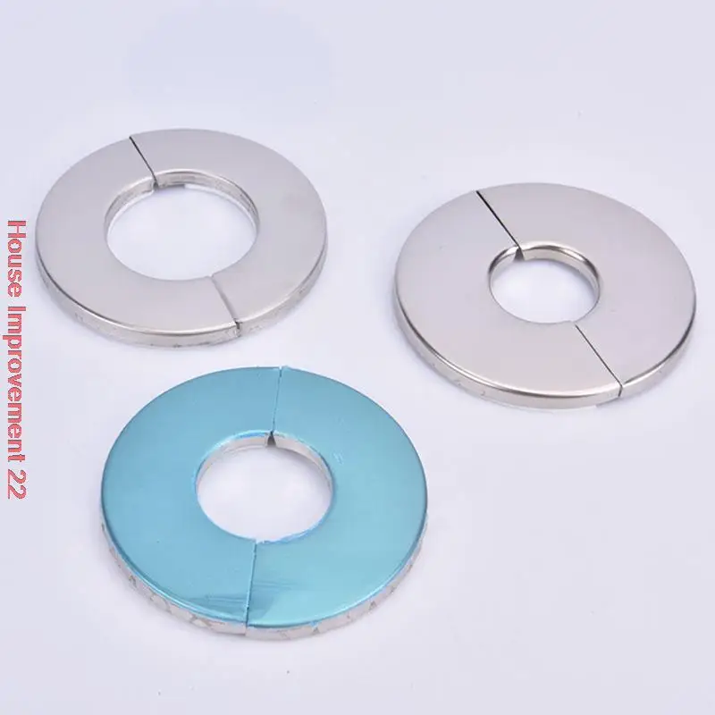 1pc coperchio decorativo in acciaio inossidabile coperchio per tubo dell'acqua accessori a parete per tubi di riscaldamento valvole angolari tubi dell'acqua
