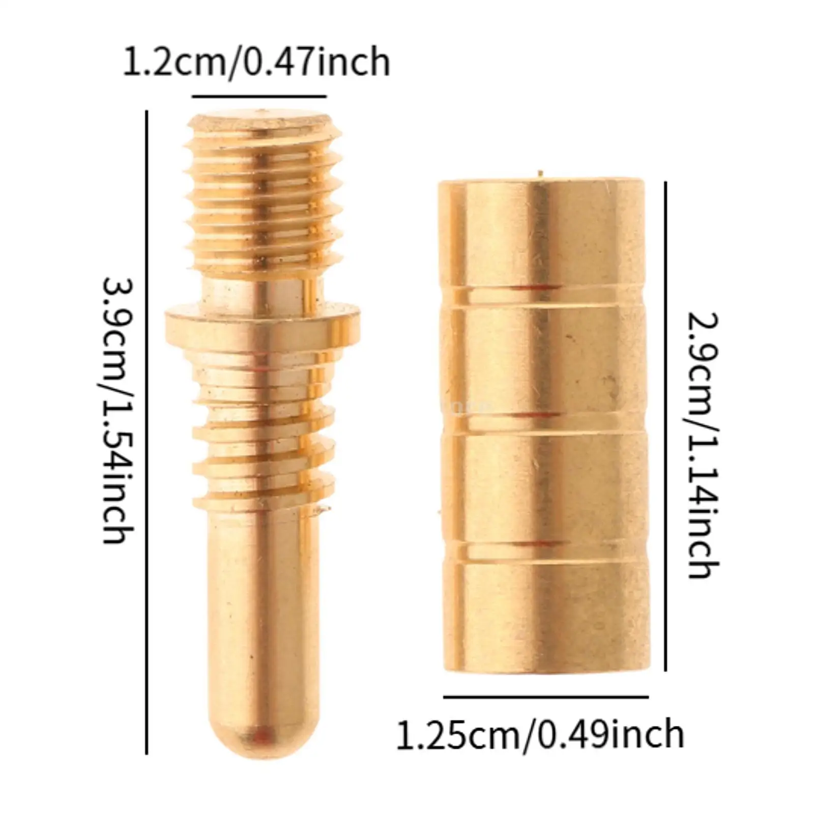 Pool Cue Joint Screw for Better Control Power and Feel Extension Hardware for Athlete Beginners Enthusiast Billiard Cues Snooker