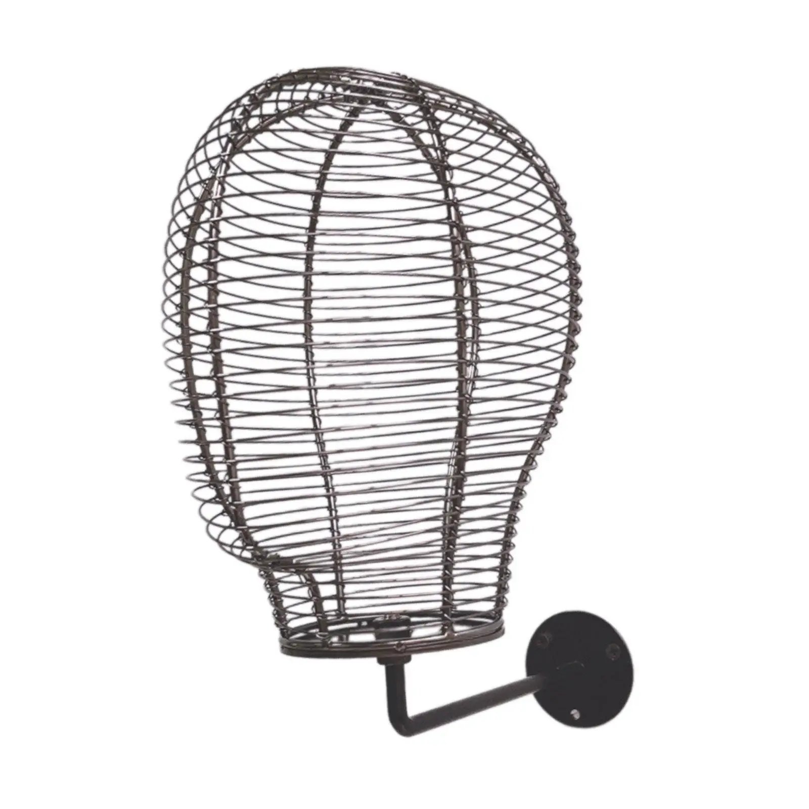 Supporto per cappello con testa di manichino per montaggio a parete Porta parrucca multiuso Porta cappelli per