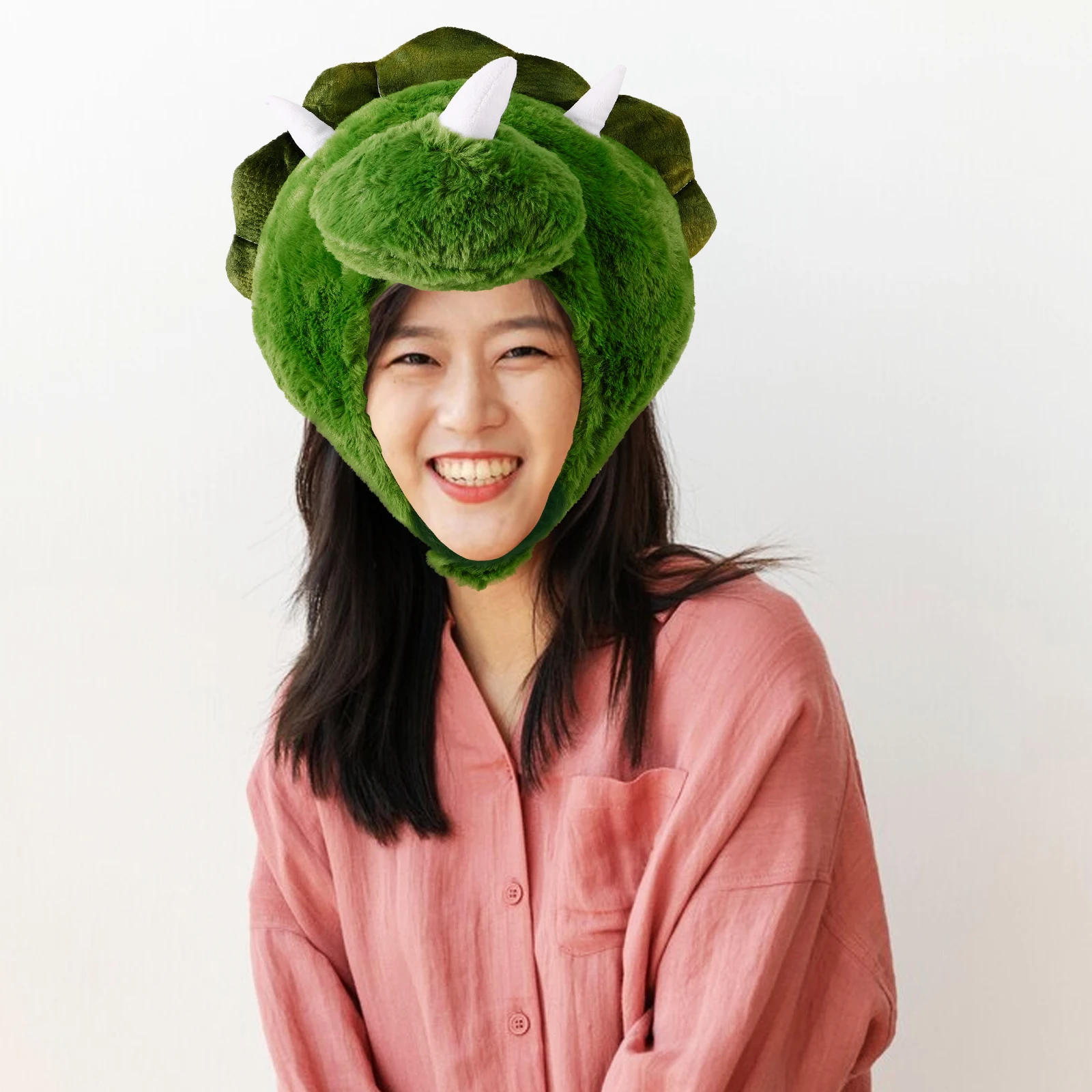 

Cap Stuffed Headgear Funny Cosplay Prop Decorative Carnival Birthday Accessory Lightweight Pp Cotton Party For Adults Animal