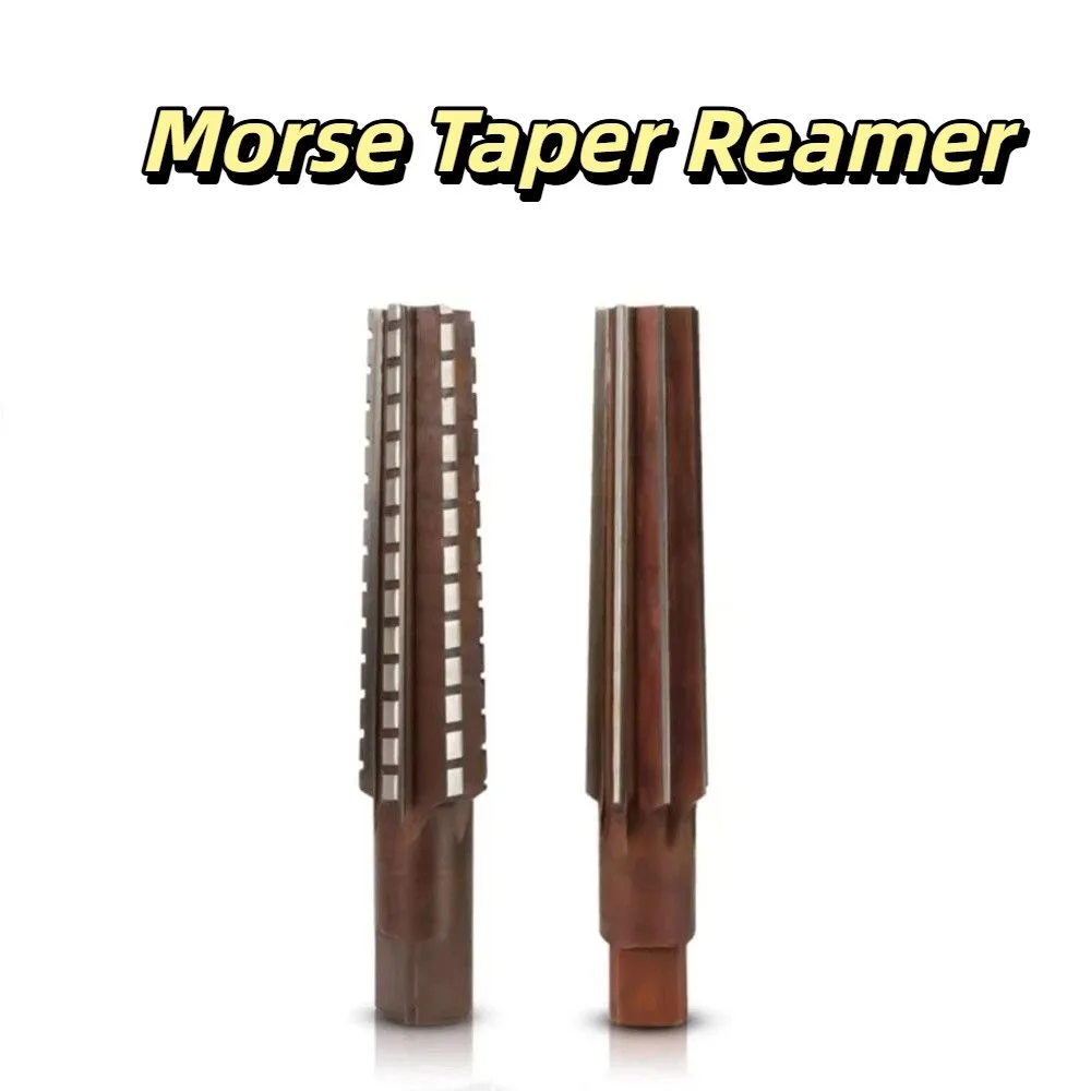 

2PCS/Set MT0/MT1/MT2/MT3/MT4 Hand Reamers Set Chamfer Steel Fine/Rough-Edge Tapered Reamer Tool Durable Wear-resistant