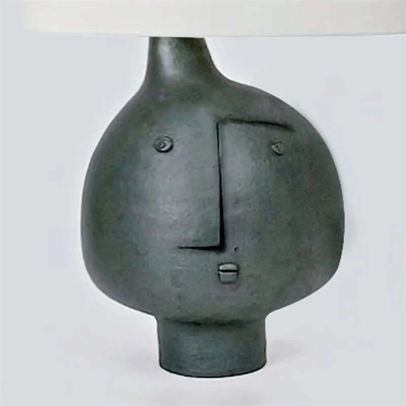 BERTH Postmodern Table Lamp Creative Design Bedside Desk Light LED Abstract Artistic Decor for Home Living Room Study