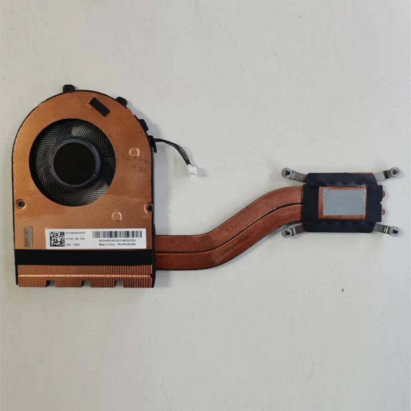 A+ For Lenovo Thinkpad E485 E495 E595 Fan Radiator Module Copper Tube 02DL861/862