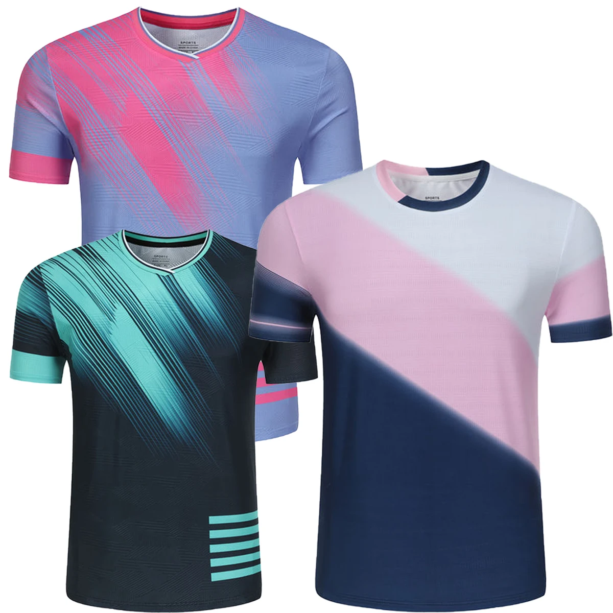 

Men's Outdoor Sports T-shirt Quick Drying Top Shorts Skirt Couple Outfit Parent-child Outfit Summer Team Outfit Tennis Suit