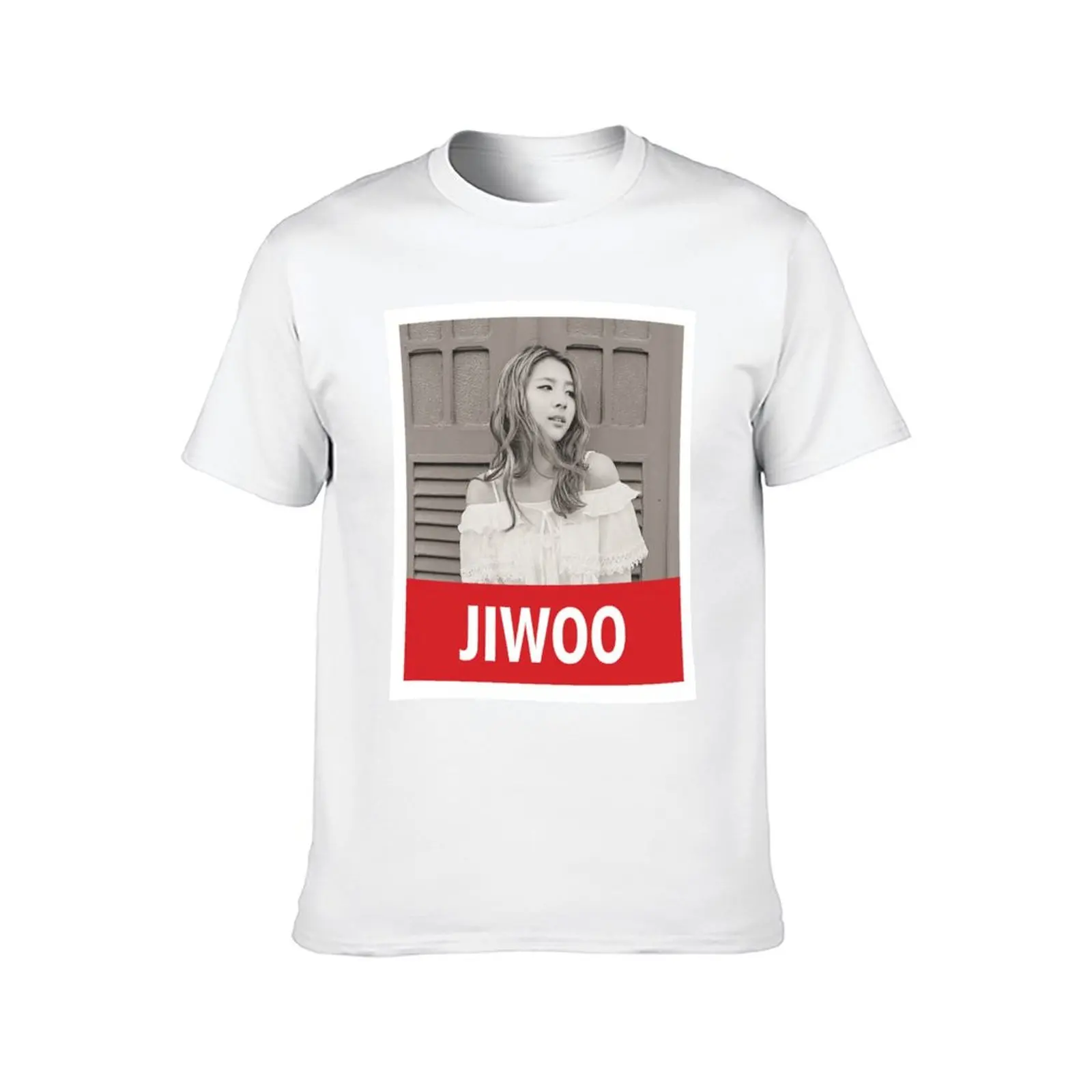 KARD - JIWOO تي شيرت قطن تي شيرت حزمة تي شيرت رجالي 100% قطن ماركة فاخرة تي شيرت