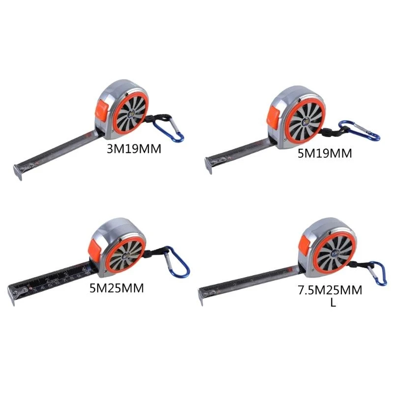 203F Locking Tape Measure with Hand Strap Furniture Making Tape for Indoor Renovations & Furniture Making Project