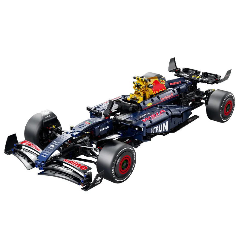 NIEUWE Technische RB20 Raceauto 1390PCS Building Kit 1:8 Schaal Collectible Set Authentiek Gedetailleerde Bouwen Display Model Decor Speelgoed