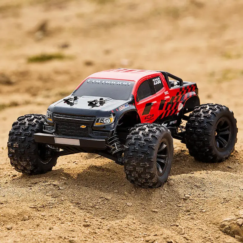 FMS Chevrolet Colorado Carro de Controle Remoto, FMS 1/18, Sem Escova, Tração nas Quatro Rodas, Alta Velocidade, Veículo Off-Road, Modelo de Simulação, Presente Toy