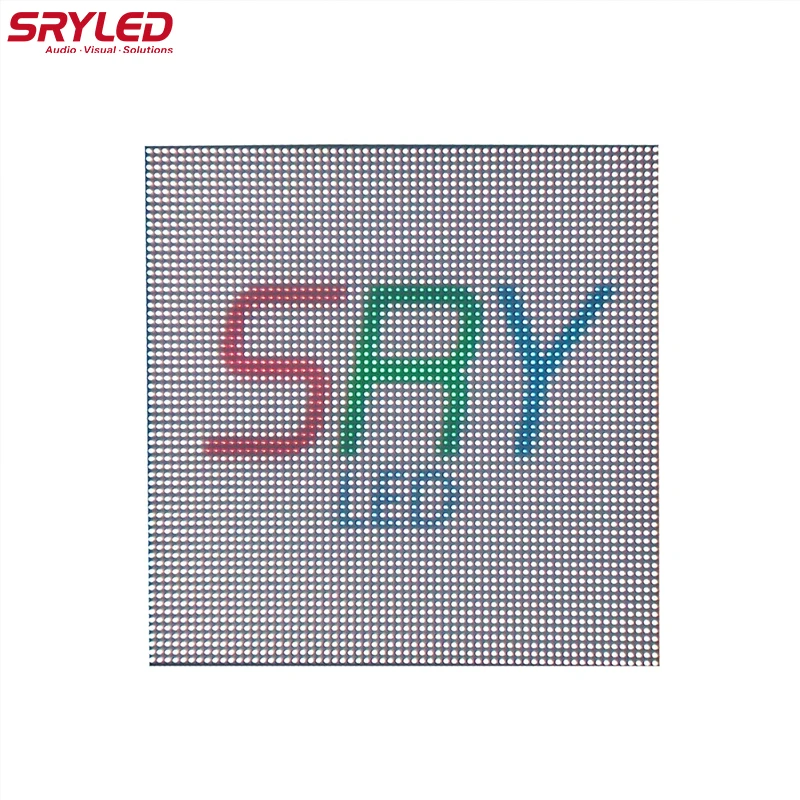 SRYLED-módulo LED P2.5, matriz de 64x64 píxeles, HUB75 RGB 1/32, pantalla de visualización LED para publicidad en interiores