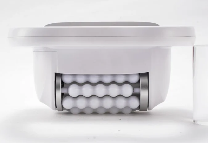 Body Roller System, Chrome Alloy Cellulite Massager, Professional Handheld Weight Loss Massager, for Home and Salon Use