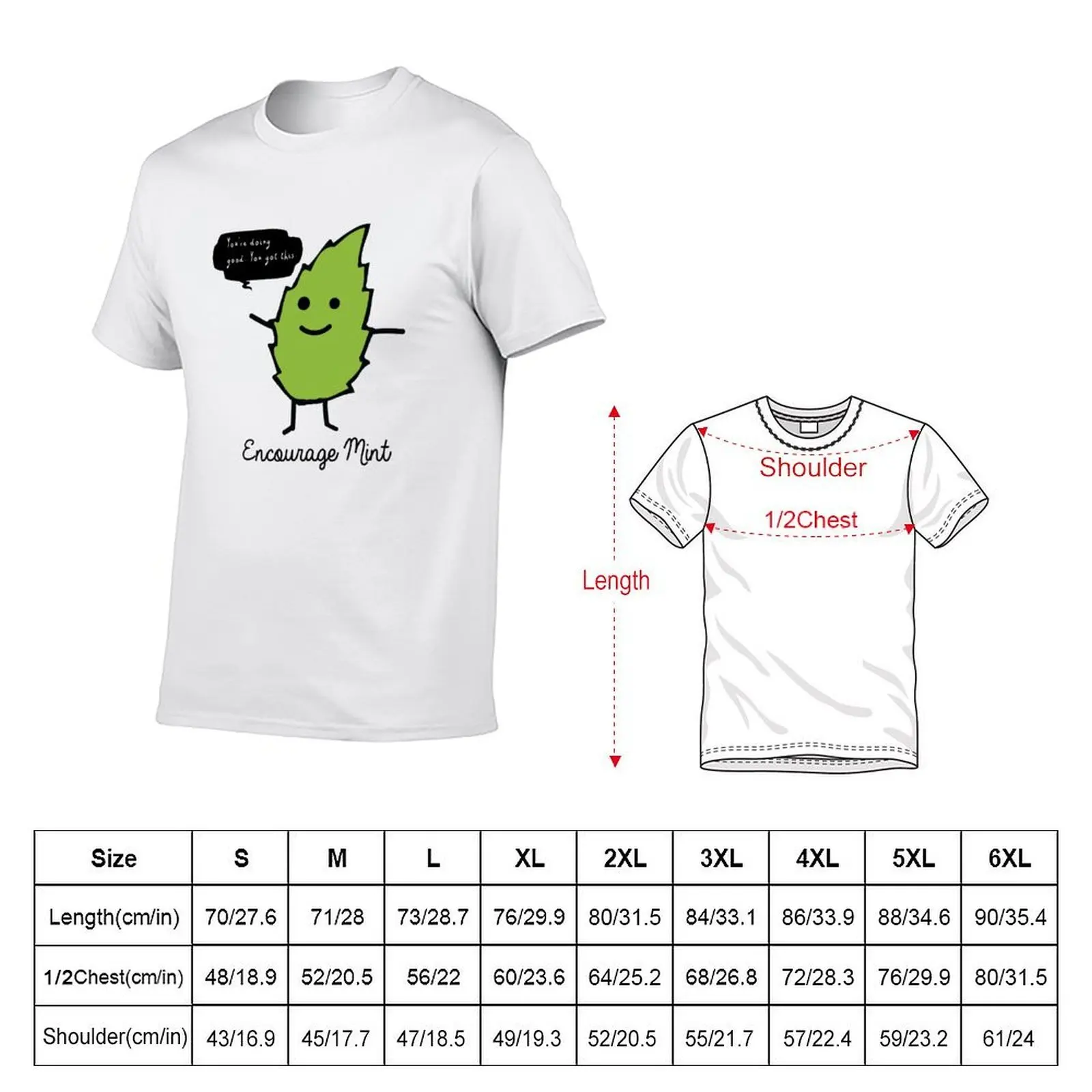 Encourage Mint T-Shirt anime funny gifts mens graphic t-shirts funny