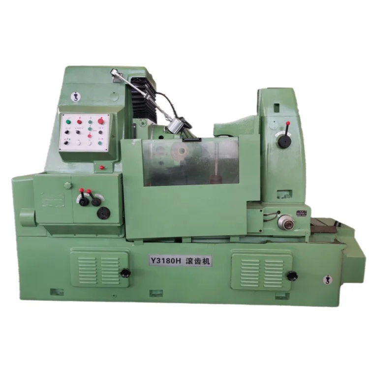 

Heavy Duty Gear Cutting Machine Y3180 Qualified Gear Hobbing Machine Full Hydraulic Gear Making Machine