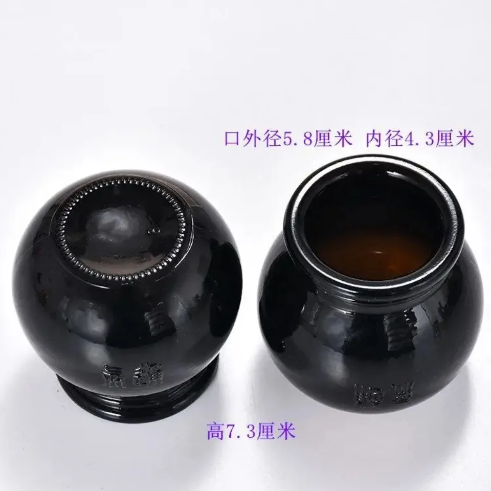 6 Pcs Massage Suction Cups Glass Cupping Tuina Guasha Massage Cupping Cups Fire Therapy Glass Cupping Set FastShipping