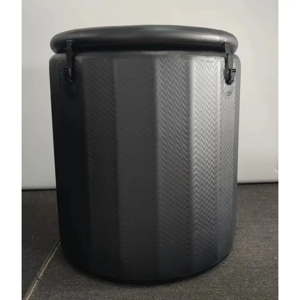 Inflatable Ice Bath Tub Double Wall Fabric Cold Water Plunge Pool, Outdoor Recovery Therapy Tub Support Custom Logo Printing