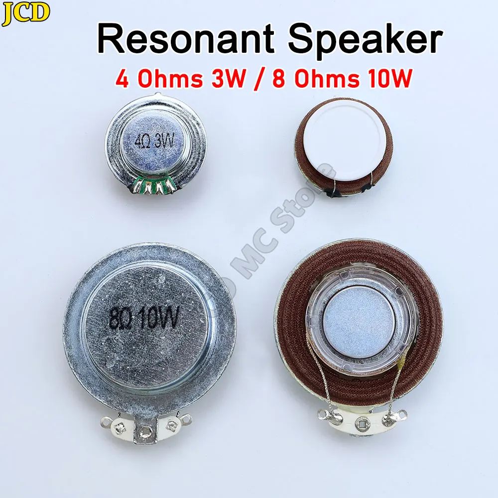 1 Pc 27MM 44MM 4R 3W 10W 8 ohms Resonance Vibration Mini Speaker Stereo Speaker Vibration Speaker Vbro Speaker 4 Ohms 3 Watt