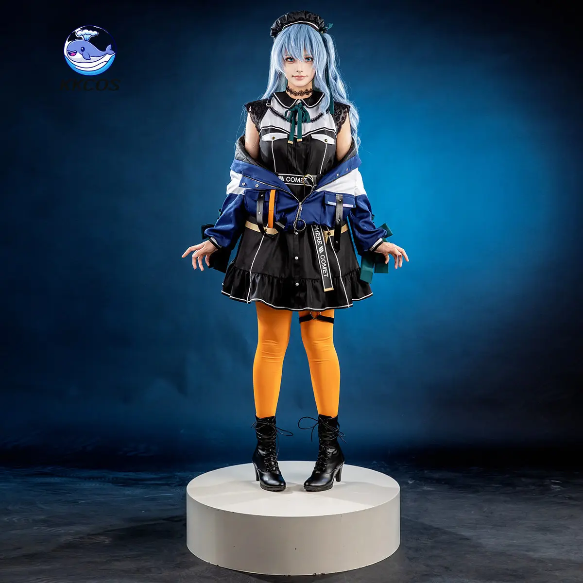 

KKCos Hololive Vtuber Hoshimachi Suisei Cosplay Costume Women Full Set High Quality Outfit Halloween Carnival Suit