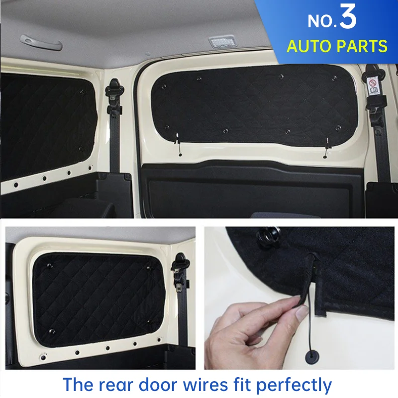 Windshield Sunshade Kit  For Suzuki Jimny JB64 Sierra JB74W 2019 2022 6 PCS Sunshade Car Sunshade Shade