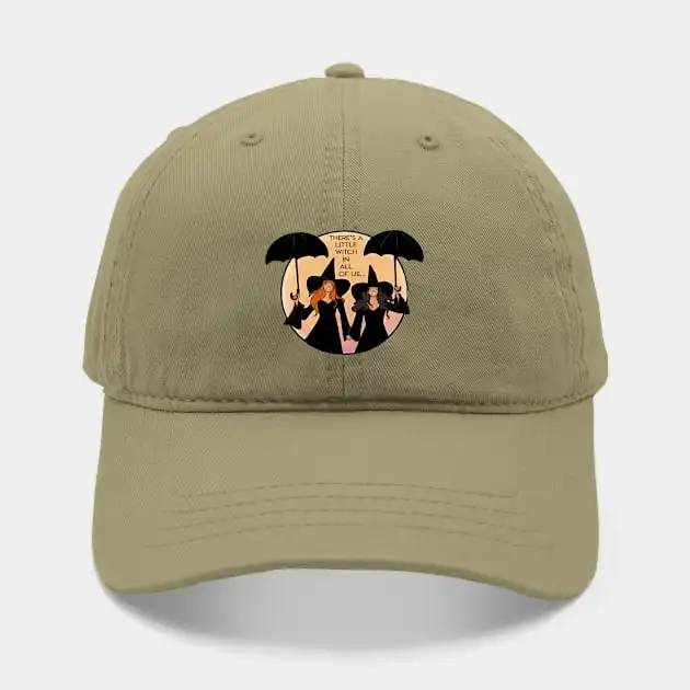 

There's A Little Witch In All Of Us Hat For Unisex Adult Outdoor Casual Sun Baseball Caps New Fashion Hat