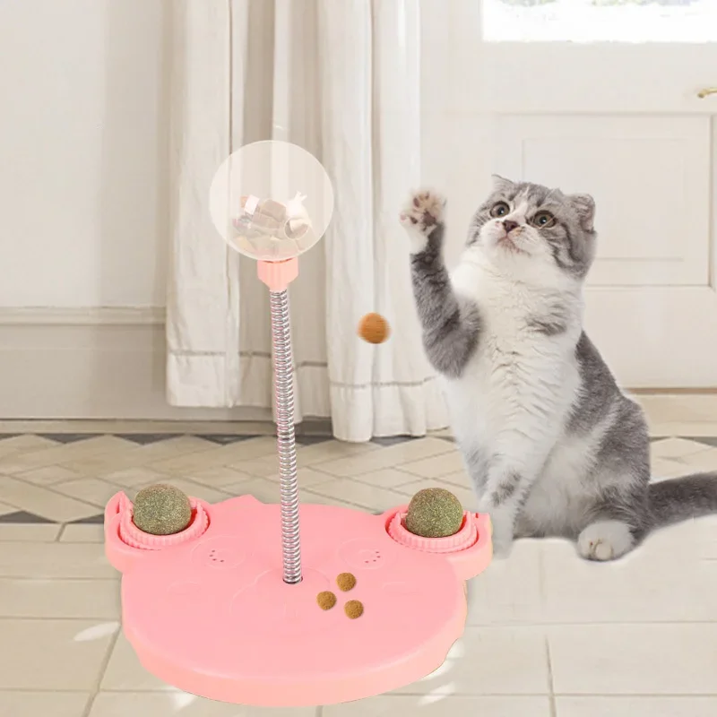 Cat Leaking Food Ball Interactive Treat Leaking Toy Small Dogs Original Slow Dog Feeder Fun Pet Products Accessories