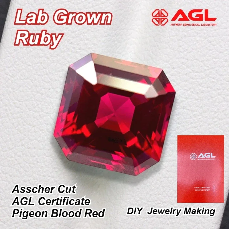 high-quality-lab-grown-ruby-asscher-cut-pigeon-blood-red-diy-charms-jewelry-making-main-materials-selectable-agl-certificate