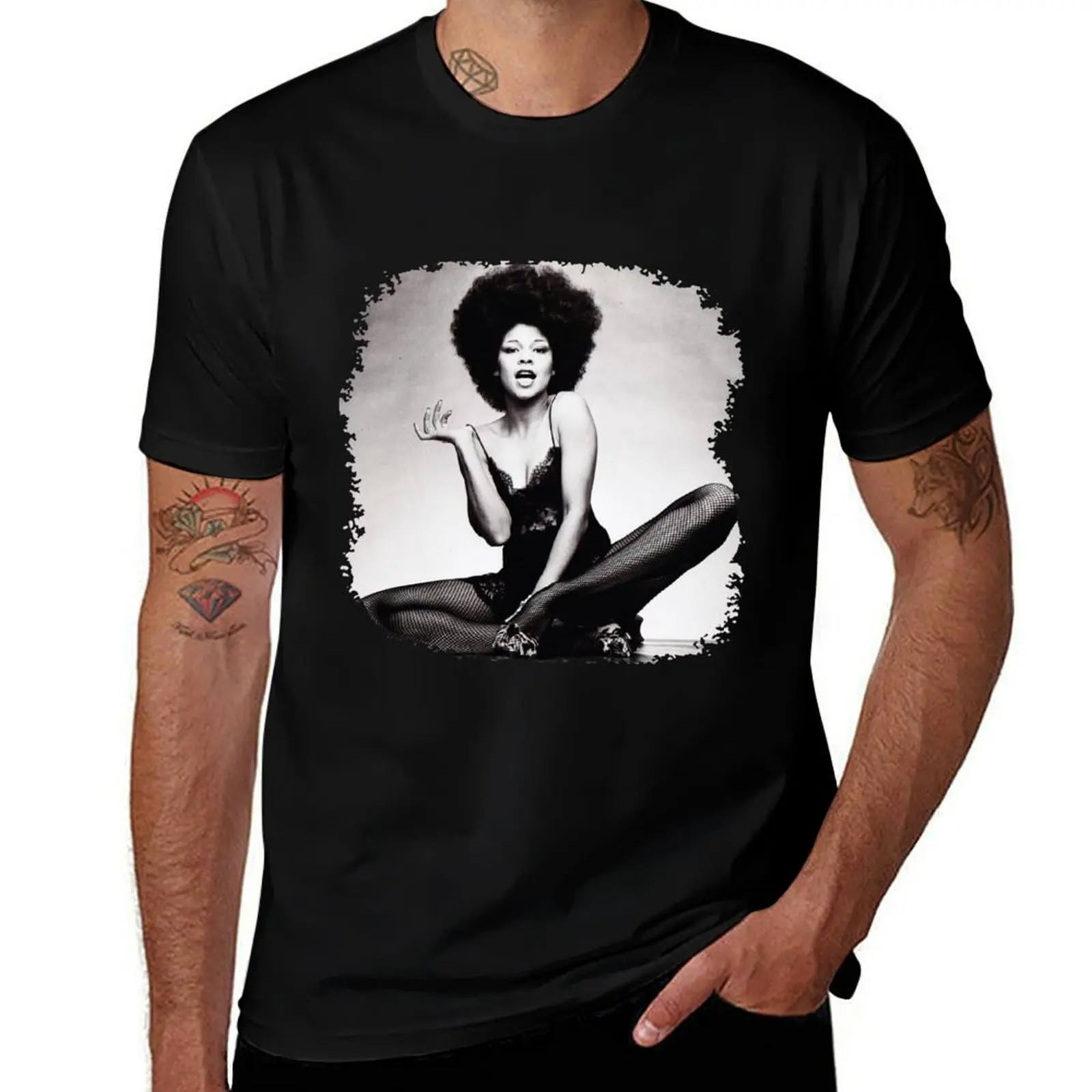 Betty Davis Vintage 1970s Funk and Soul Band T-Shirt quick drying customizeds cute tops Men's t-shirts