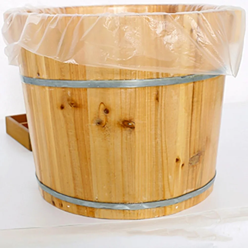 

80pcs Bath Bags Disposable Plastic Footcare Pouch Thickened Foot Soak Bag For Home Salon Spa 65X75Cm Foot Care Tool