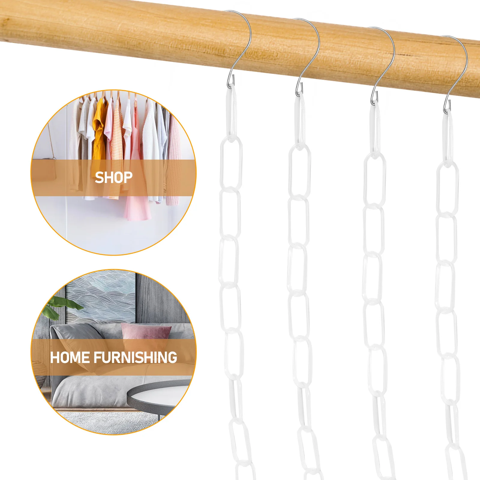 

4pcs Drying Line Non-Slip Washing Rope Portable Travel Clothesline For Outdoor Camping Laundry Indoor Clothesline Use