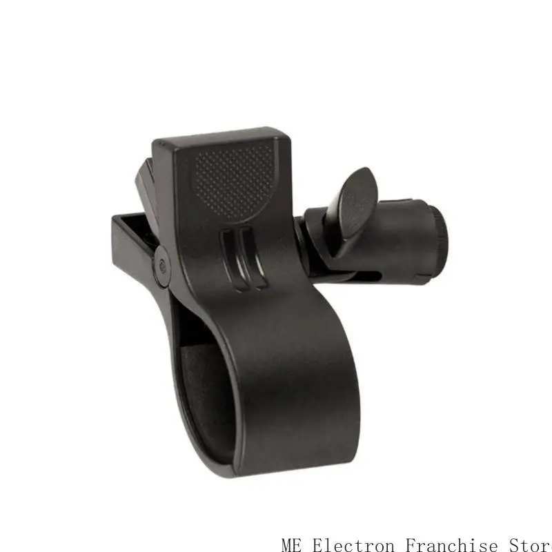 T5EA -Einstellbare Mikrofonehalter -Standclip mit starker Federklemme und Schaumstoffschutz für Heimstudios und Stufen