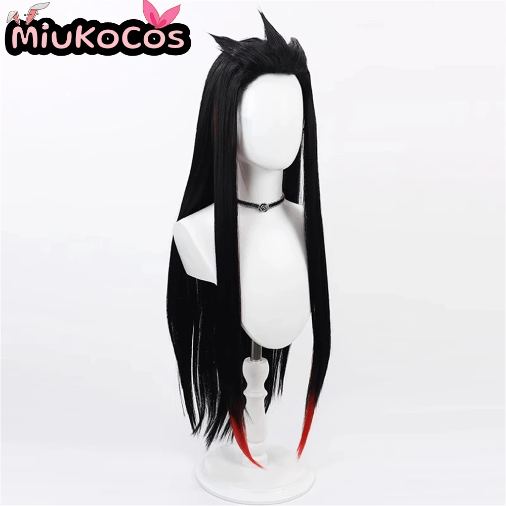 IN VOORRAAD Heartsteel Yone Cosplay Pruik Zwart Haar MiukoCosplay Game LOL Cosplay