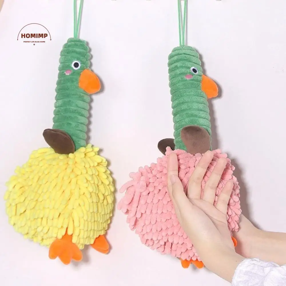

Cute Cartoon Chenille Hand-Wiping Doll Soft Decorative Cleaning Towel Thicken Plush Kids Cleaning Cloth Bathroom