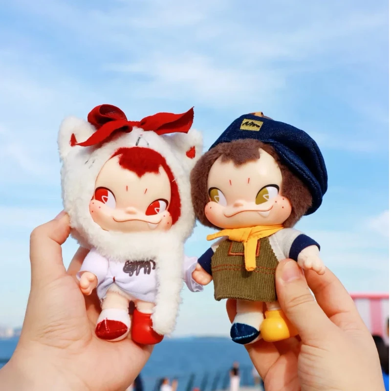 

52TOYS Official NINNIC Fluffy Plush Keychain Blind Box Fuzzy Trendy Surprise Toy Collectible Gift For Kids And Toy Lovers