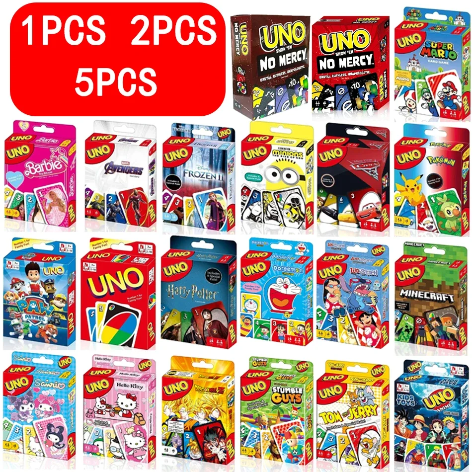 22 Style UNO Card Game Game Board Games UNO Cards Table Family Party Entertainment UNO Games Card Toys Children Birthday gift