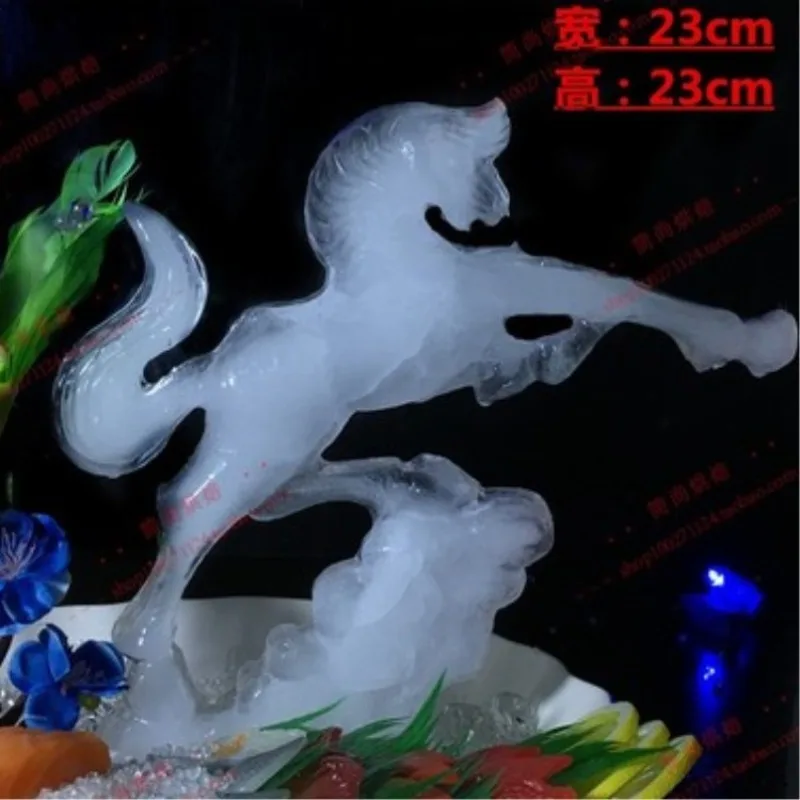 Ice Sculpture Mold Creative Silicone Ice Sculpture Mold for Kitchen Use Ice Sculpture Mold Multifunctional Sashimi Swing Plate