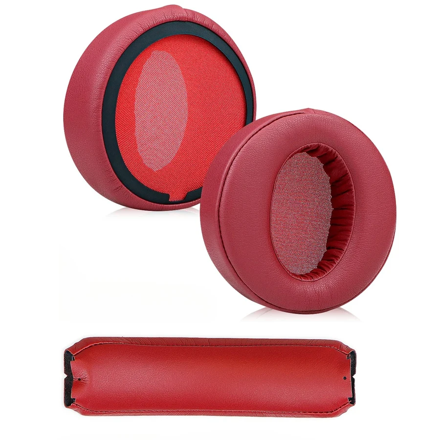 Replacement Soft Foam Earpads Headband Breathable Protein Cotton for Sony MDR-XB950BT XB950B1 XB950N1 Headphones