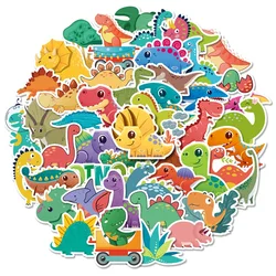 10/30/50 Stuks Cartoon Dinosaurus Pvc Sticker Esthetische Diy Decoratie Scrapbooking Koreaanse Briefpapier Schoolbenodigdheden Voor Kinderen