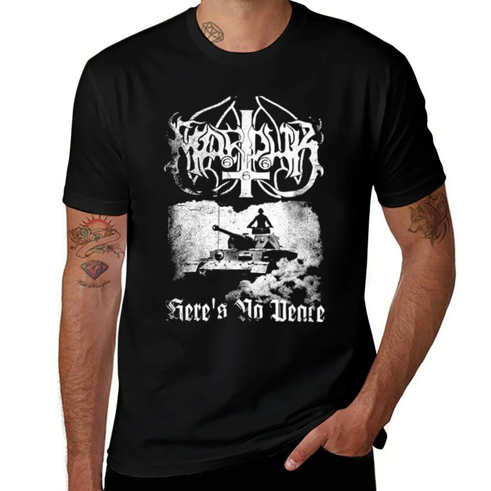MARDUK BAND T-Shirt Lightweight Casual Summer T-Shirt