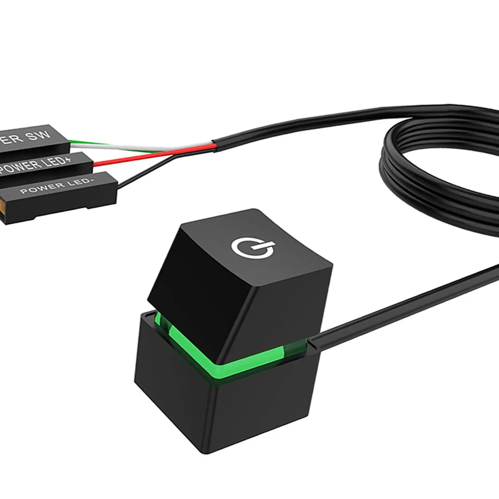 External Remote Switch Button with Extension Cable Accessories for Home Cafe