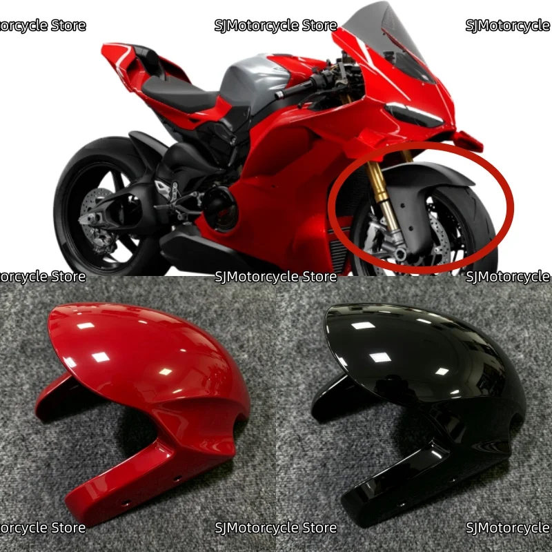 

Motorcycle Front Fender Fairing Mudguard Front wheel Covers Fit For DUCATI Panigale Streetfighter V4 V4S 2025 2026