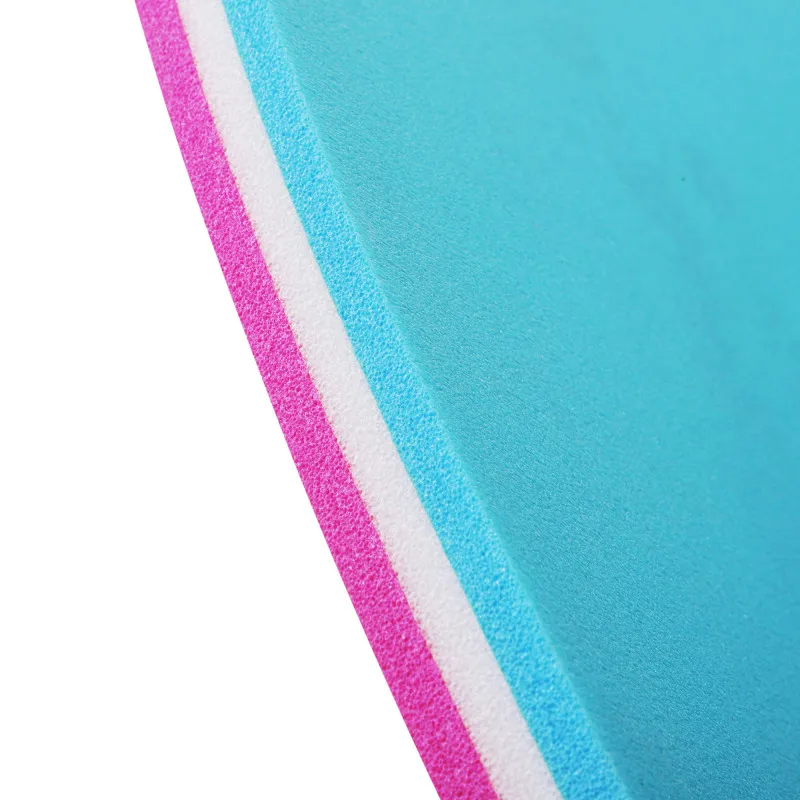 HOMCOM 10' x 5' Floating Mat, 3-Layer Lily Pad Swimming Pool Floating Water Mat, Thick and Durable Water Activities Mat for Lake