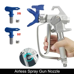 Airless Spray Machine Accessories Small Portable Putty Powder General Spray Gun Paint Sprayers With 315 517 Spray Tip Nozzle