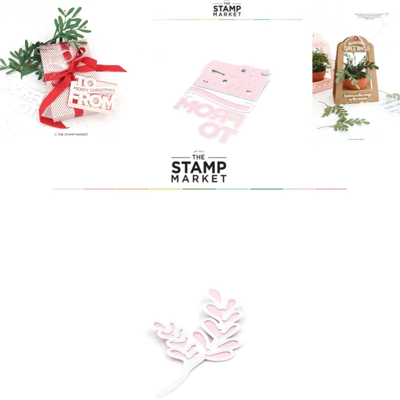 

Металлические штампы для резки свежей зелени для DIY, бронирование лома, ремесла, штампы, трафареты, шаблон для фотоальбома, украшение ручной работы