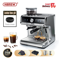 HiBREW Barista Pro 20Bar Bean to Espresso,Cafetera Commercial Level Coffee Machine with Full Kit for Cafe Hotel Restaurant H7