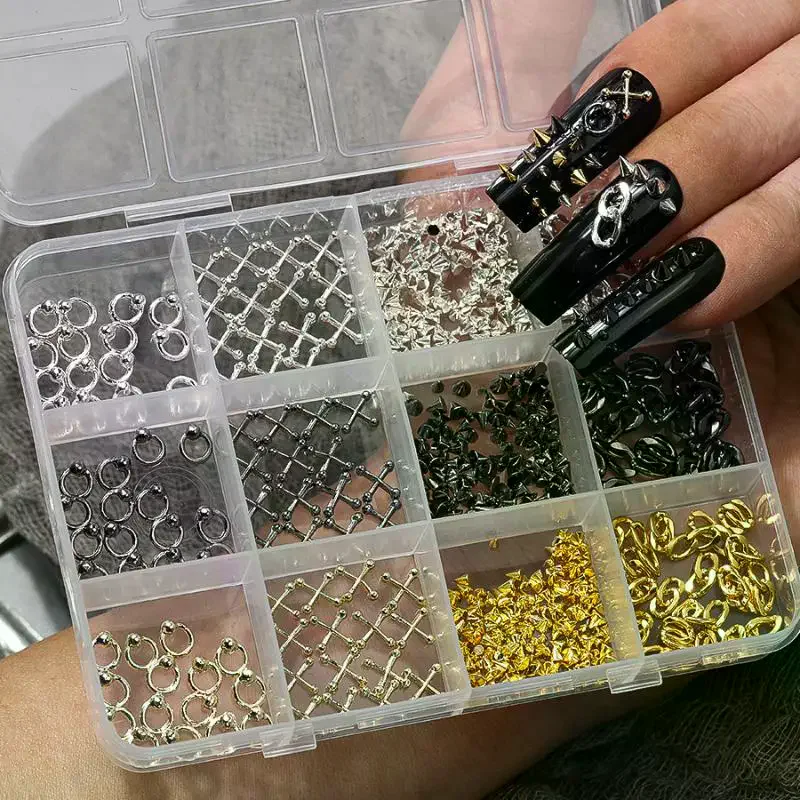 12 grades retro círculo liga p - Nail Art Valentines Day avaliação e preço