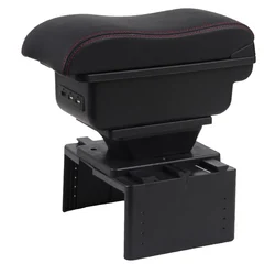 Car Armrest Universal Model Armrest Box Car Accessories Storage Box Modification Retrofit parts Increase Relieve Fatigue