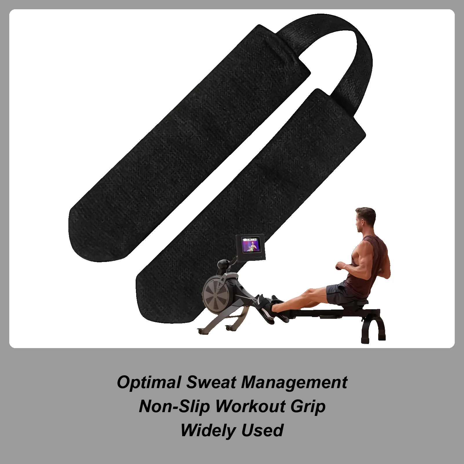 

Rower Handle Cover Soft Rowing Machine Parts Fitness Equipment For Sports Athletes Outdoor Activities Family Friends