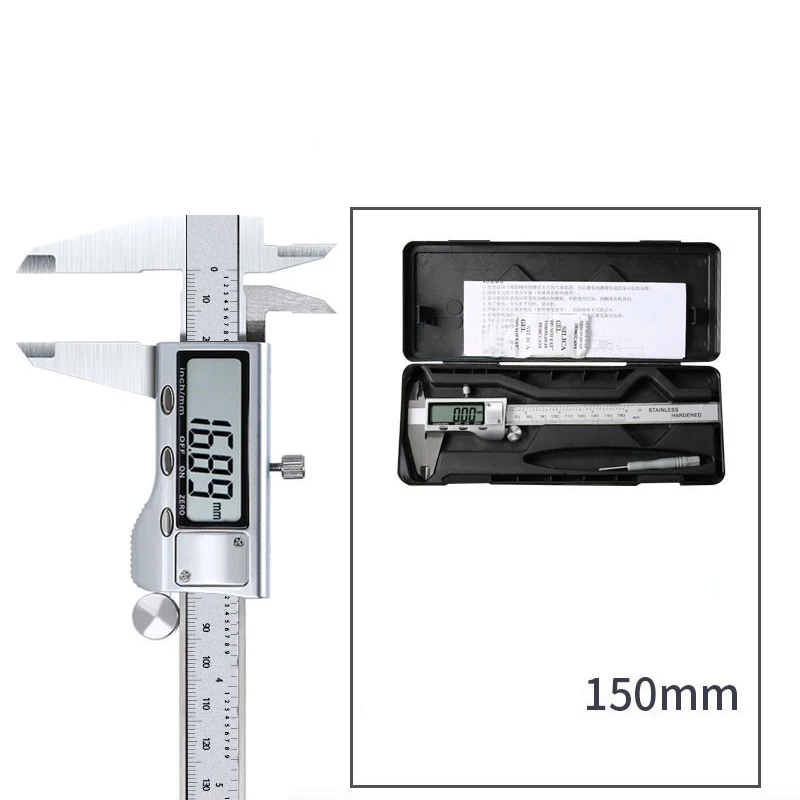 

T50 0-150mm/6" Metal casing Digital CALIPER VERNIER caliper GAUGE MICROMETER