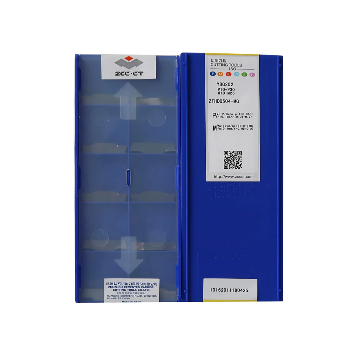 

100% Original ZTHD05 Series 04 MM/MG YB9320/YBG302/YBG105 CNC Grooving Tool Inserts