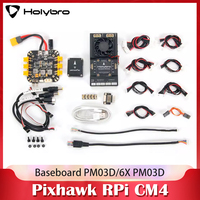 HolyBro Pixhawk RPi CM4 Baseboard with Pixhawk 6X Flight Controller Module PM03D Power Module for Autopilot RC Airplane Drone